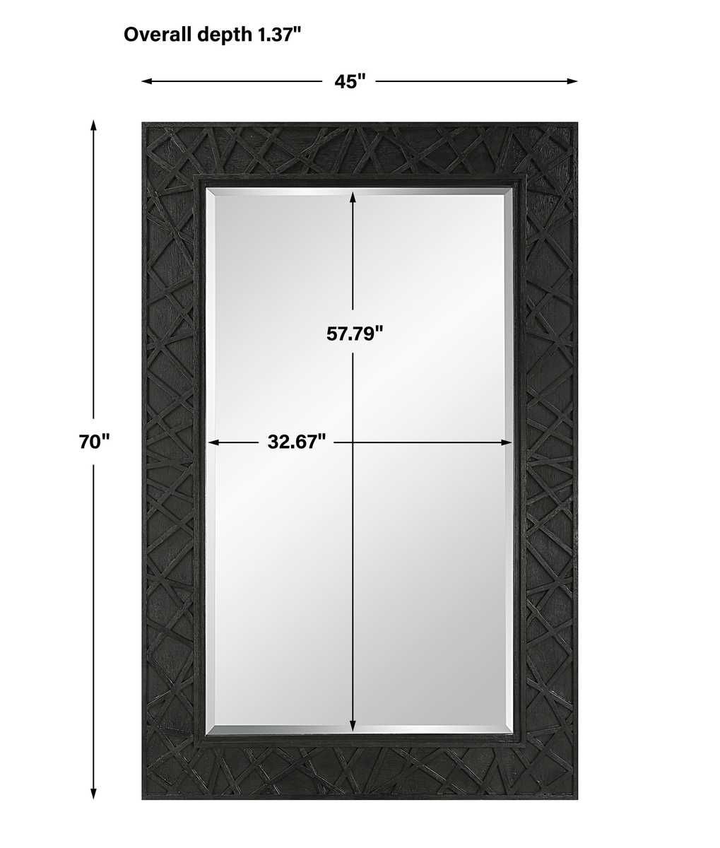 Everest Mirror - full-length mirror for creating the illusion of space and light | Image 6 | InSTYLE Home & Rugs