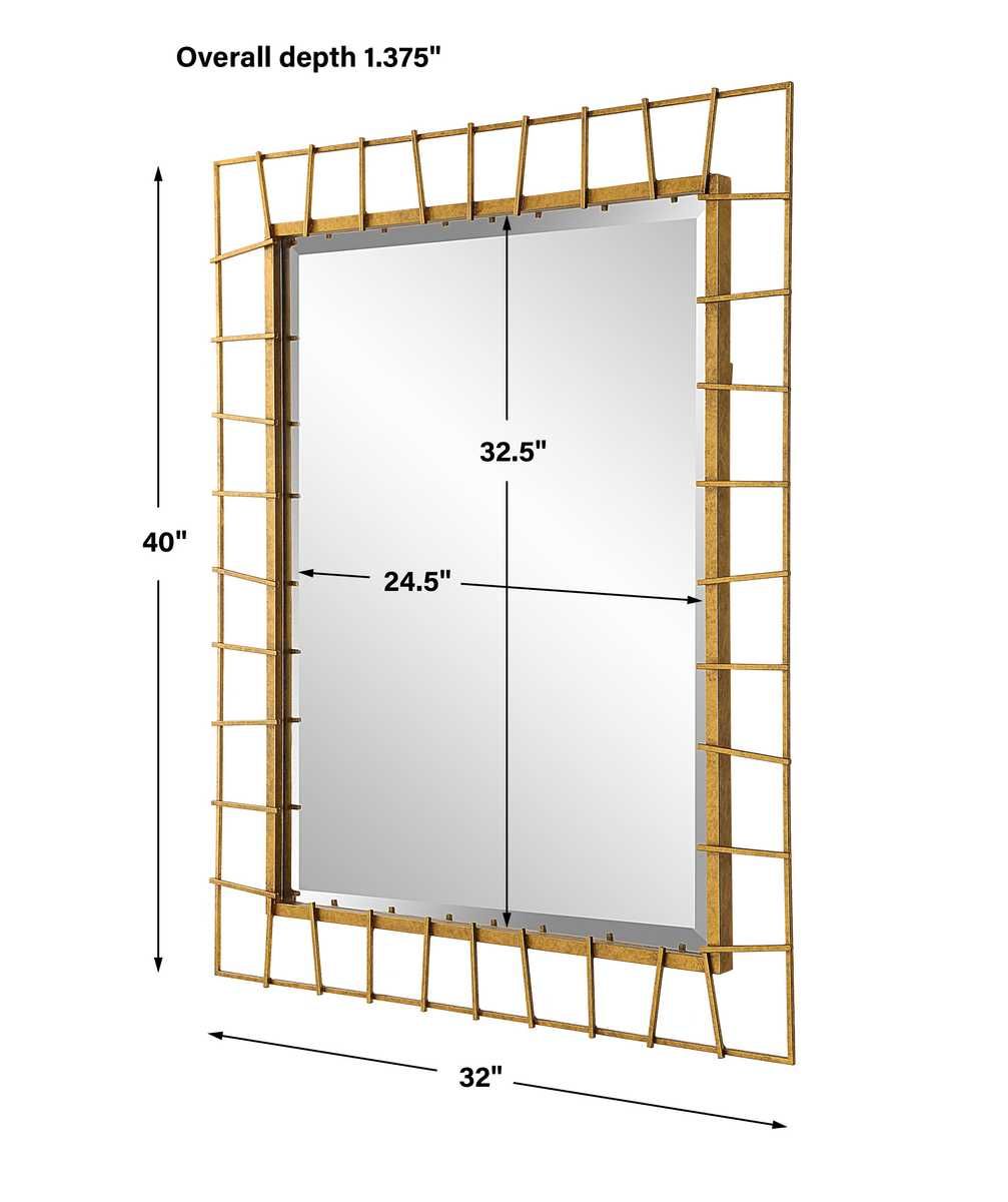 Townsend Mirror - modern mirror with sleek design for contemporary interiors | Image 6 | InSTYLE Home & Rugs