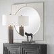 Cyprus Square Mirror, White