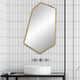 Linneah Large Mirror, Gold