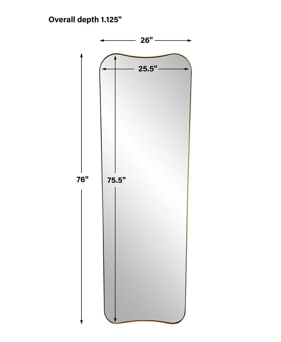 Belvoir Large Mirror - full-length mirror for creating the illusion of space and light | Image 6 | InSTYLE Home & Rugs