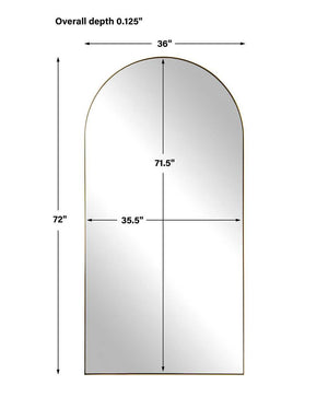 Crosley Arch Mirror - elegant mirror for adding style and light to any room | Image 7 | InSTYLE Home & Rugs