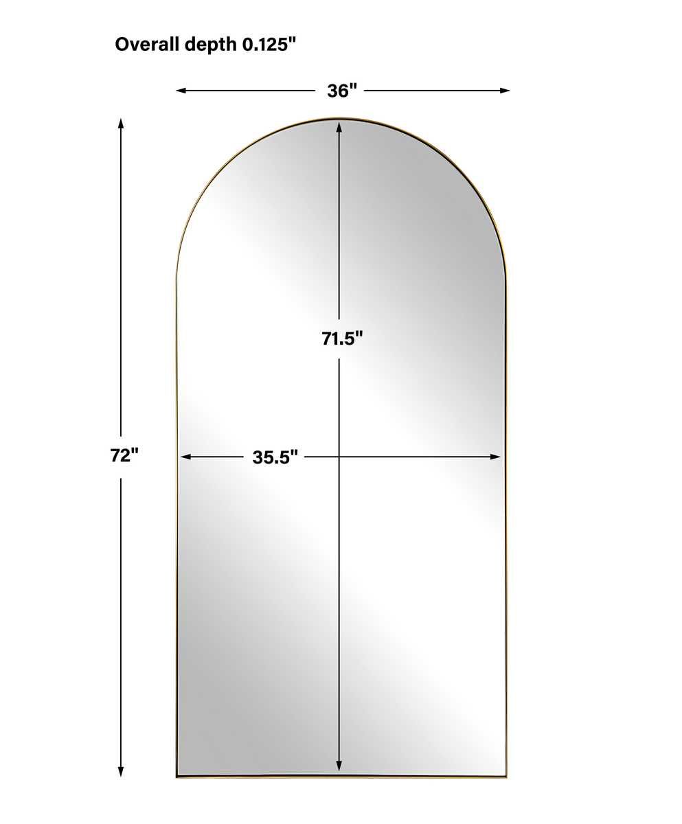 Crosley Arch Mirror - elegant mirror for adding style and light to any room | Image 7 | InSTYLE Home & Rugs