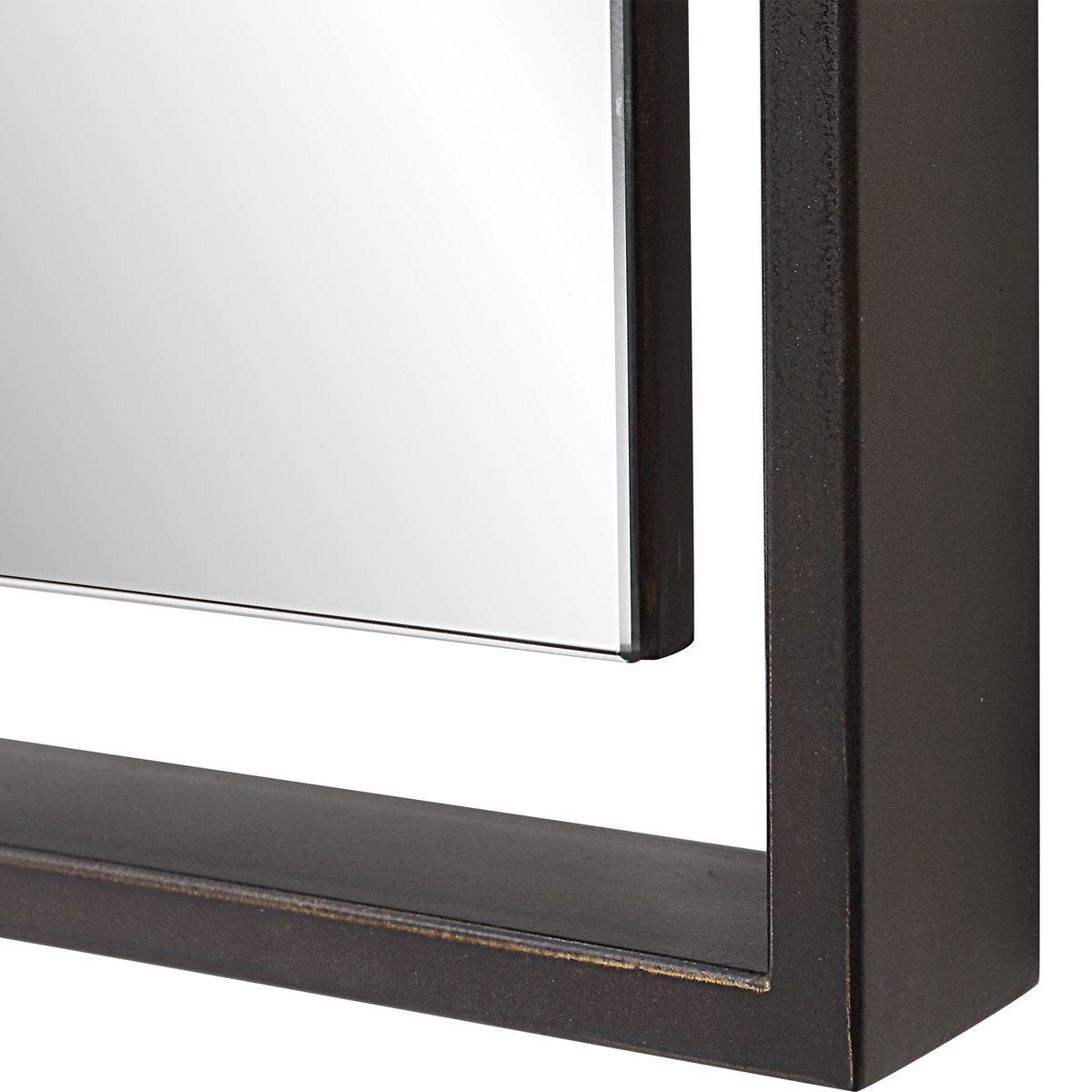 Egon Mirror, Bronze - elegant mirror for adding style and light to any room | Image 4 | InSTYLE Home & Rugs