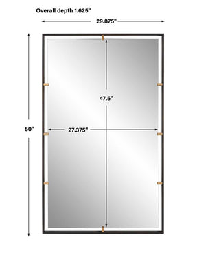 Egon Mirror, Bronze - elegant mirror for adding style and light to any room | Image 7 | InSTYLE Home & Rugs