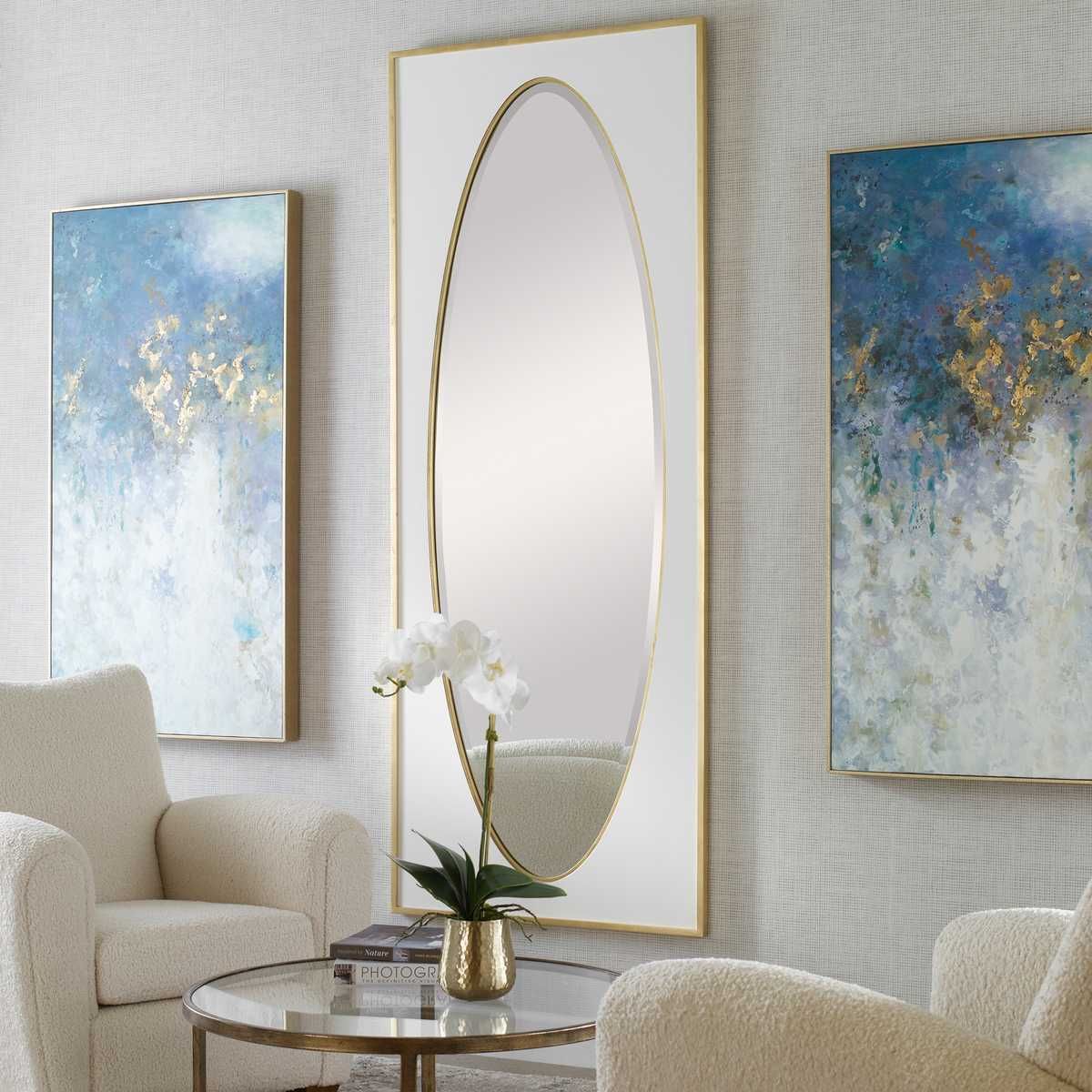 Danbury Mirror - modern mirror with sleek design for contemporary interiors | Image 6 | InSTYLE Home & Rugs