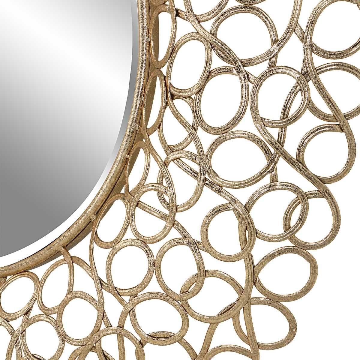 Swirl Round Mirror - elegant mirror for adding style and light to any room | Image 6 | InSTYLE Home & Rugs