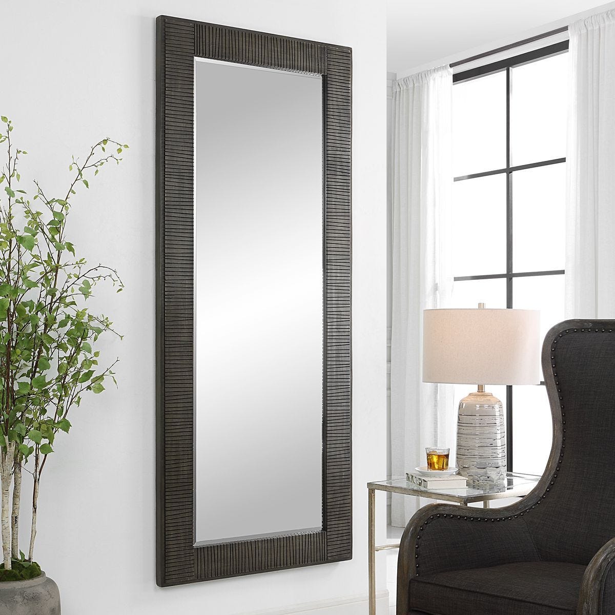 Figaro Mirror - elegant mirror for adding style and light to any room | Image 3 | InSTYLE Home & Rugs