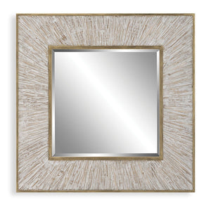 Wharton Square Mirror - modern mirror with sleek design for contemporary interiors | Image 2 | InSTYLE Home & Rugs