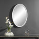 Serna Oval Mirror, White