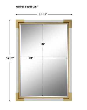 Malik Mirror - full-length mirror for creating the illusion of space and light | Image 6 | InSTYLE Home & Rugs