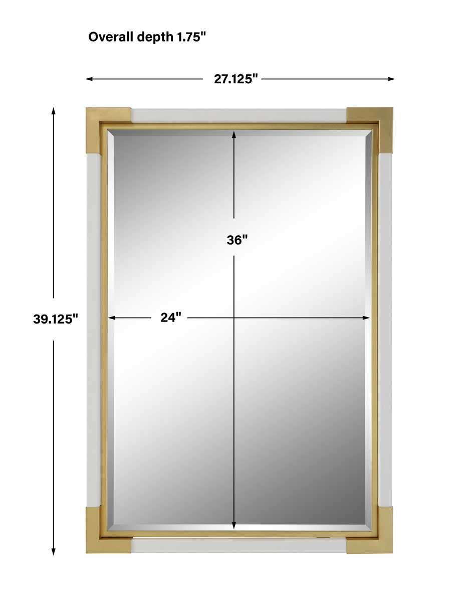 Malik Mirror - full-length mirror for creating the illusion of space and light | Image 6 | InSTYLE Home & Rugs