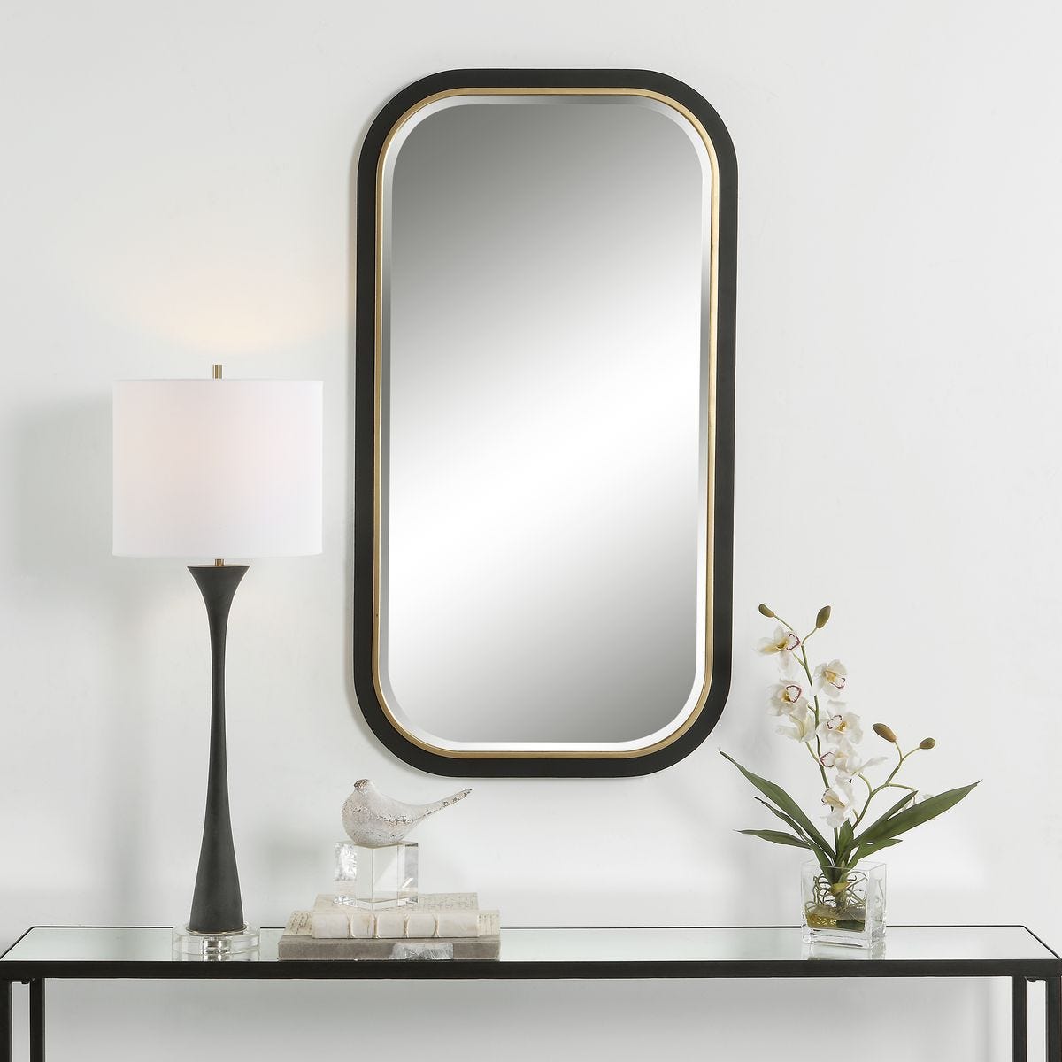 Nevaeh Mirror - elegant mirror for adding style and light to any room | Image 3 | InSTYLE Home & Rugs