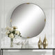 Clip Round Mirror