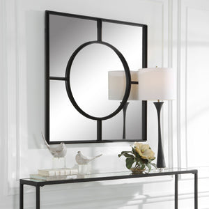 Spurgeon Square Mirror - modern mirror with sleek design for contemporary interiors | Image 5 | InSTYLE Home & Rugs
