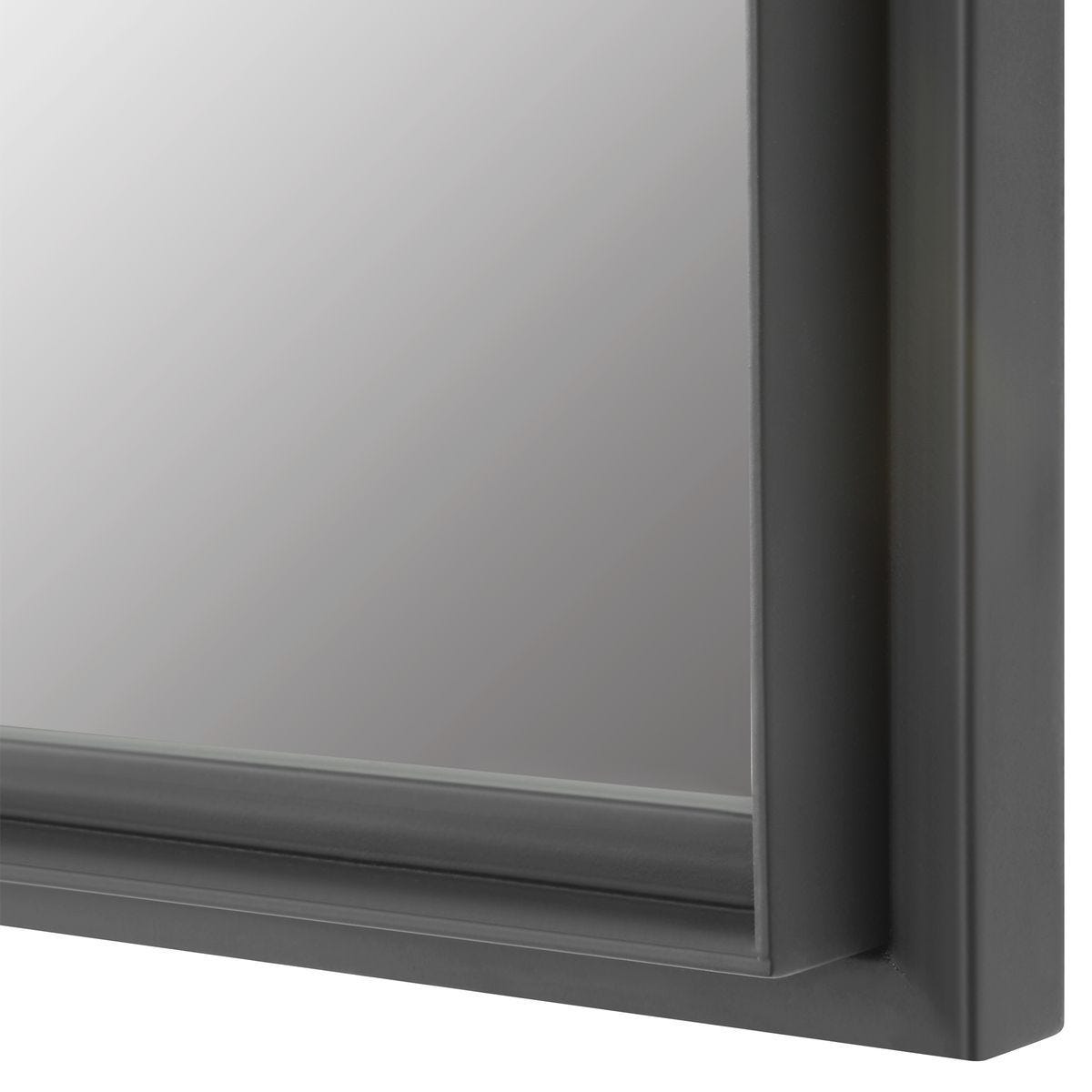 Spurgeon Square Mirror - modern mirror with sleek design for contemporary interiors | Image 4 | InSTYLE Home & Rugs