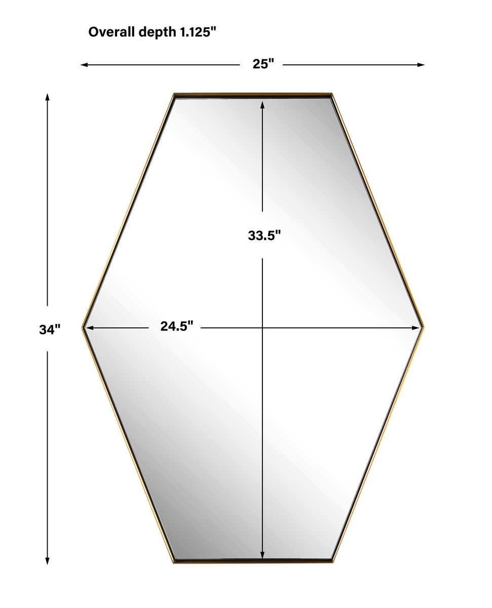 Ankara Mirror - modern mirror with sleek design for contemporary interiors | Image 6 | InSTYLE Home & Rugs