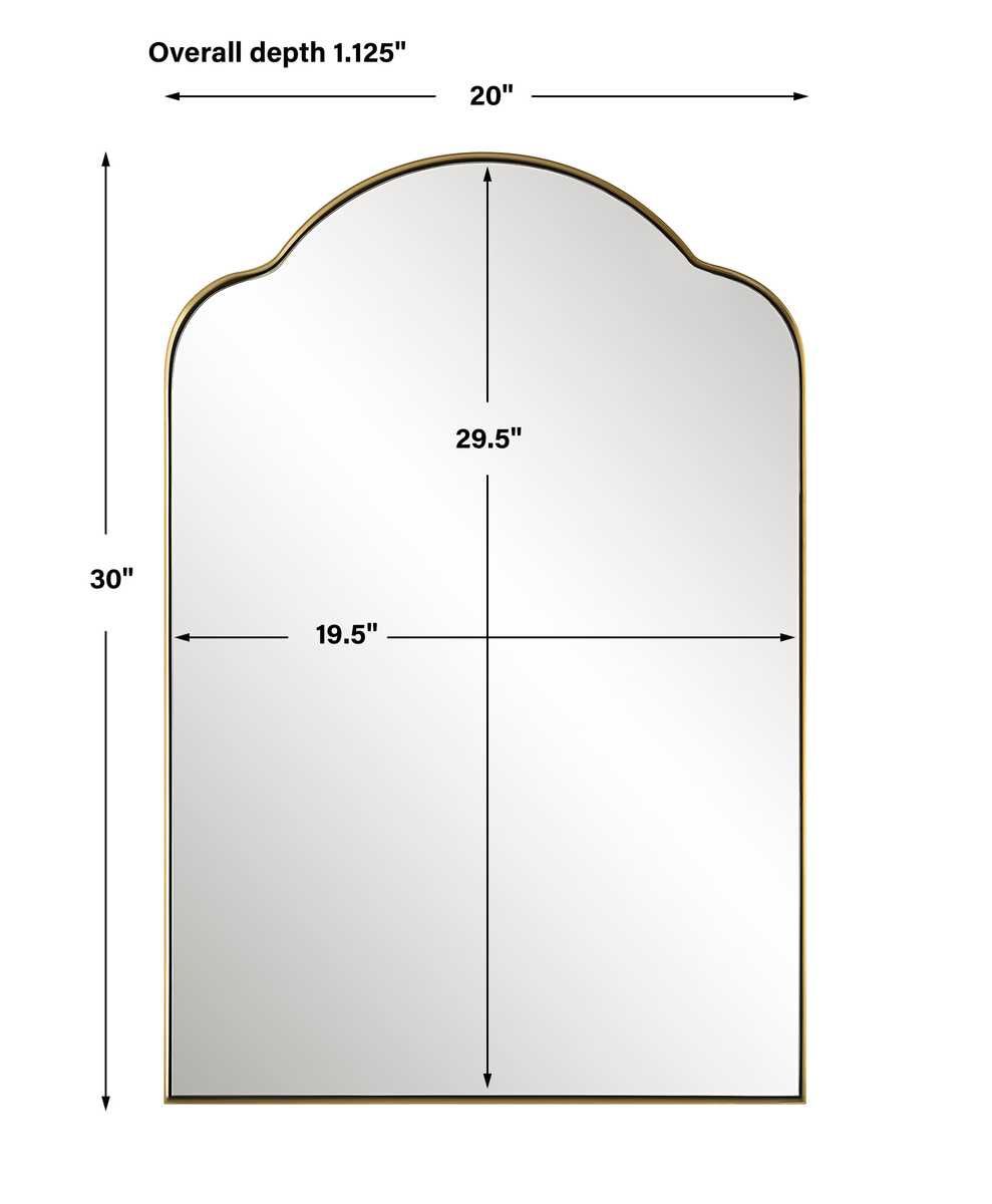 Sidney Arch Mirror - full-length mirror for creating the illusion of space and light | Image 6 | InSTYLE Home & Rugs