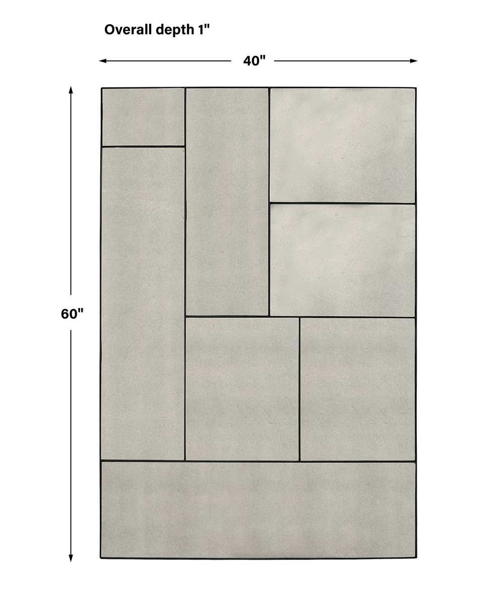 Puzzle Piece Mirror - modern mirror with sleek design for contemporary interiors | Image 6 | InSTYLE Home & Rugs