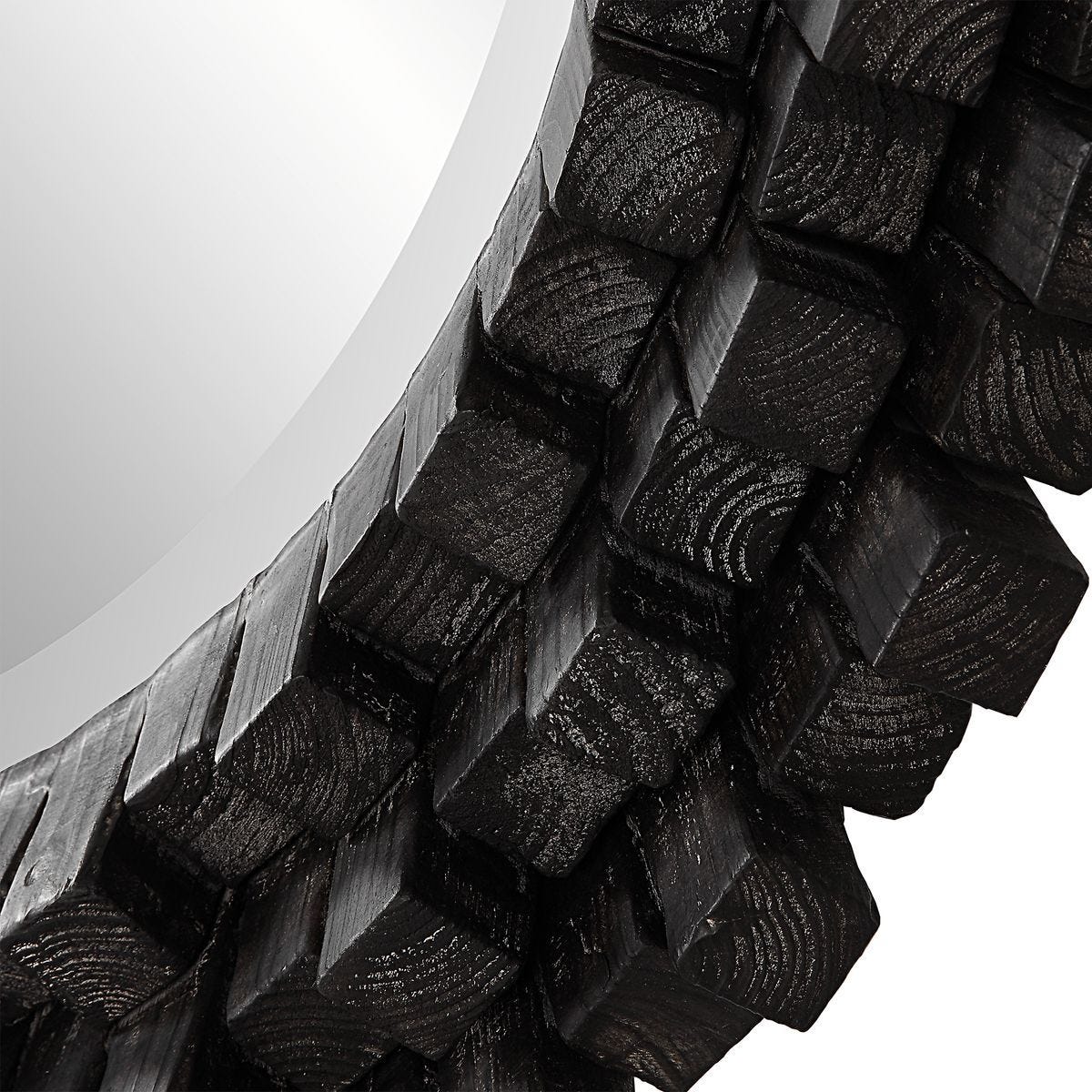 Circle of Piers Round Mirror - full-length mirror for creating the illusion of space and light | Image 5 | InSTYLE Home & Rugs