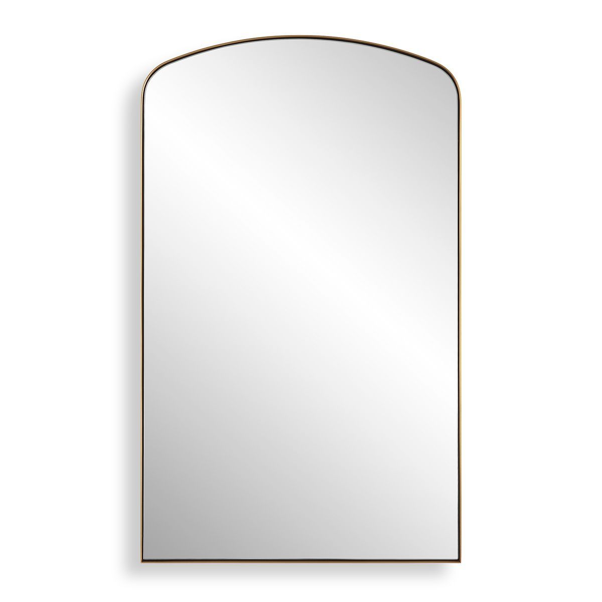 Tordera Arch Mirror, Brass - elegant mirror for adding style and light to any room | Image 2 | InSTYLE Home & Rugs