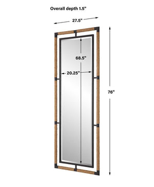 Melville Tall Mirror - elegant mirror for adding style and light to any room | Image 6 | InSTYLE Home & Rugs