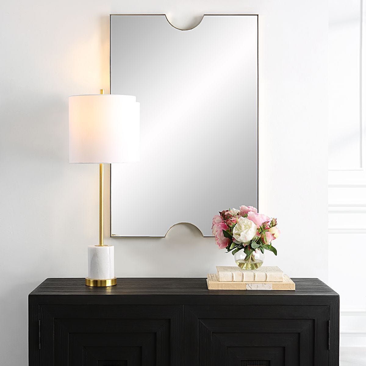 Ticket Vanity Mirror - full-length mirror for creating the illusion of space and light | Image 3 | InSTYLE Home & Rugs
