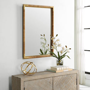 Kampar Vanity Mirror - modern mirror with sleek design for contemporary interiors | Image 1 | InSTYLE Home & Rugs