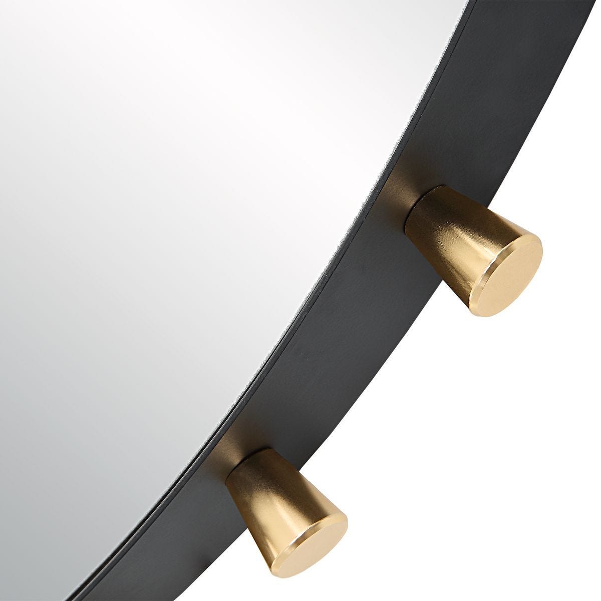 Cosmopolitan Round Mirror - modern mirror with sleek design for contemporary interiors | Image 5 | InSTYLE Home & Rugs