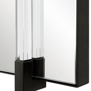 Ladonna Mirror, Black - full-length mirror for creating the illusion of space and light | Image 5 | InSTYLE Home & Rugs