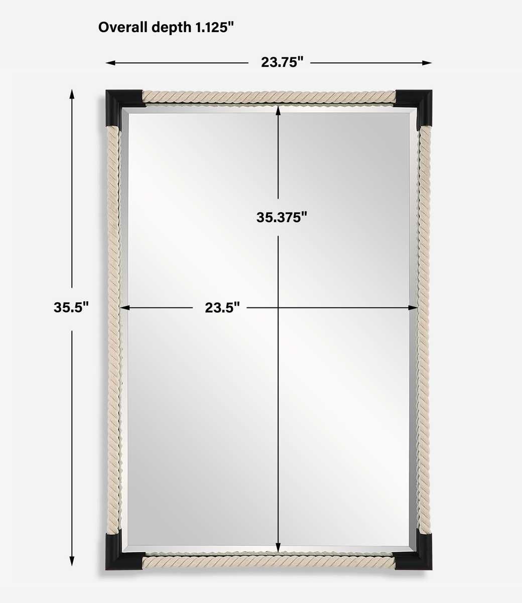 Marina Mirror - elegant mirror for adding style and light to any room | Image 6 | InSTYLE Home & Rugs