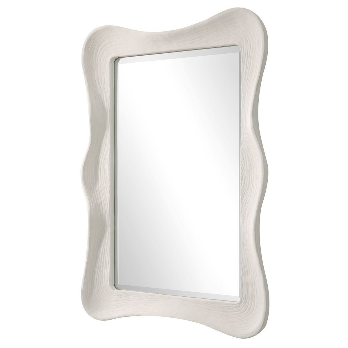 Whitehaven Rectangle Mirror - modern mirror with sleek design for contemporary interiors | Image 4 | InSTYLE Home & Rugs