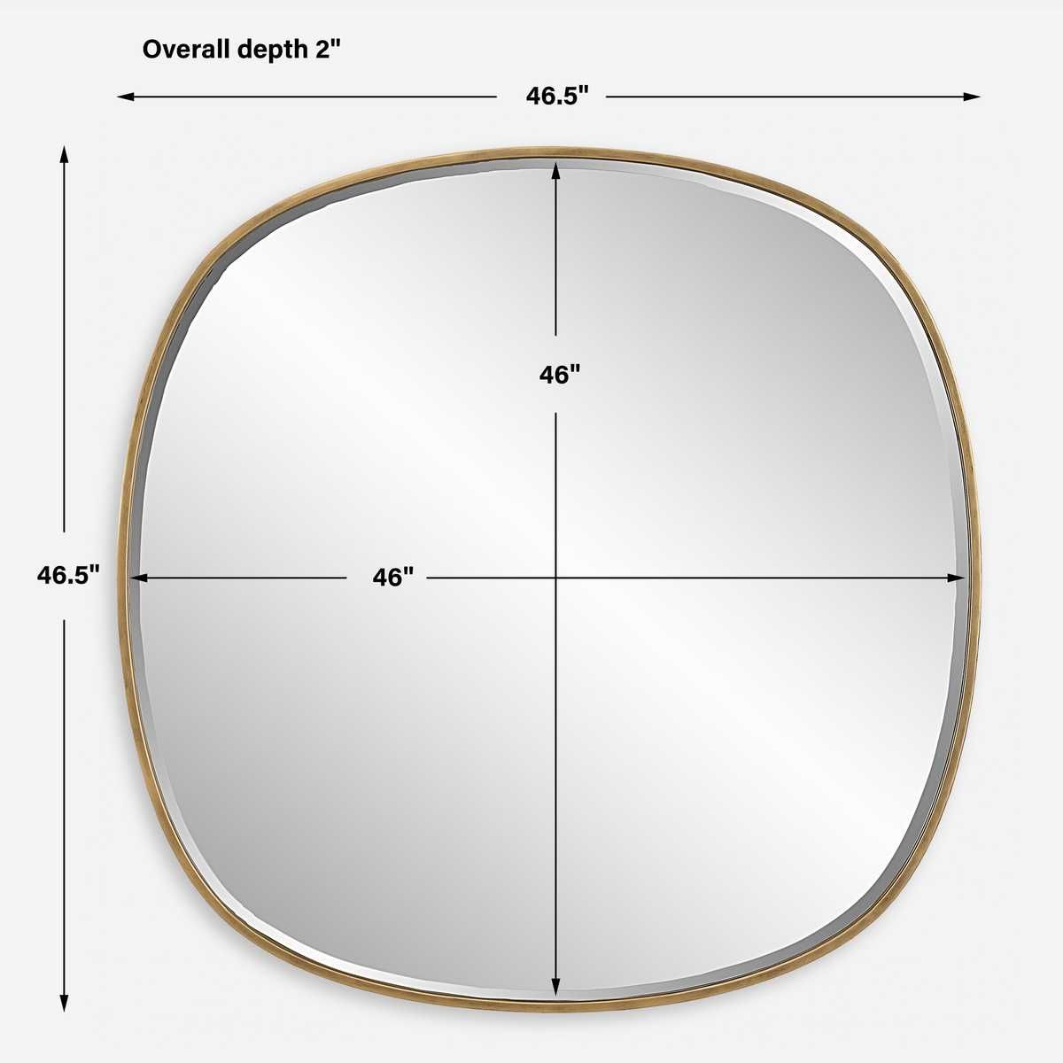 Webster Mirror - full-length mirror for creating the illusion of space and light | Image 6 | InSTYLE Home & Rugs