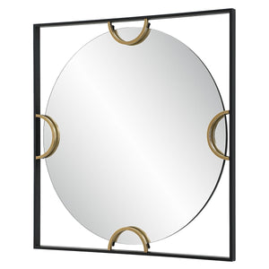Hinson Square Mirror - full-length mirror for creating the illusion of space and light | Image 4 | InSTYLE Home & Rugs