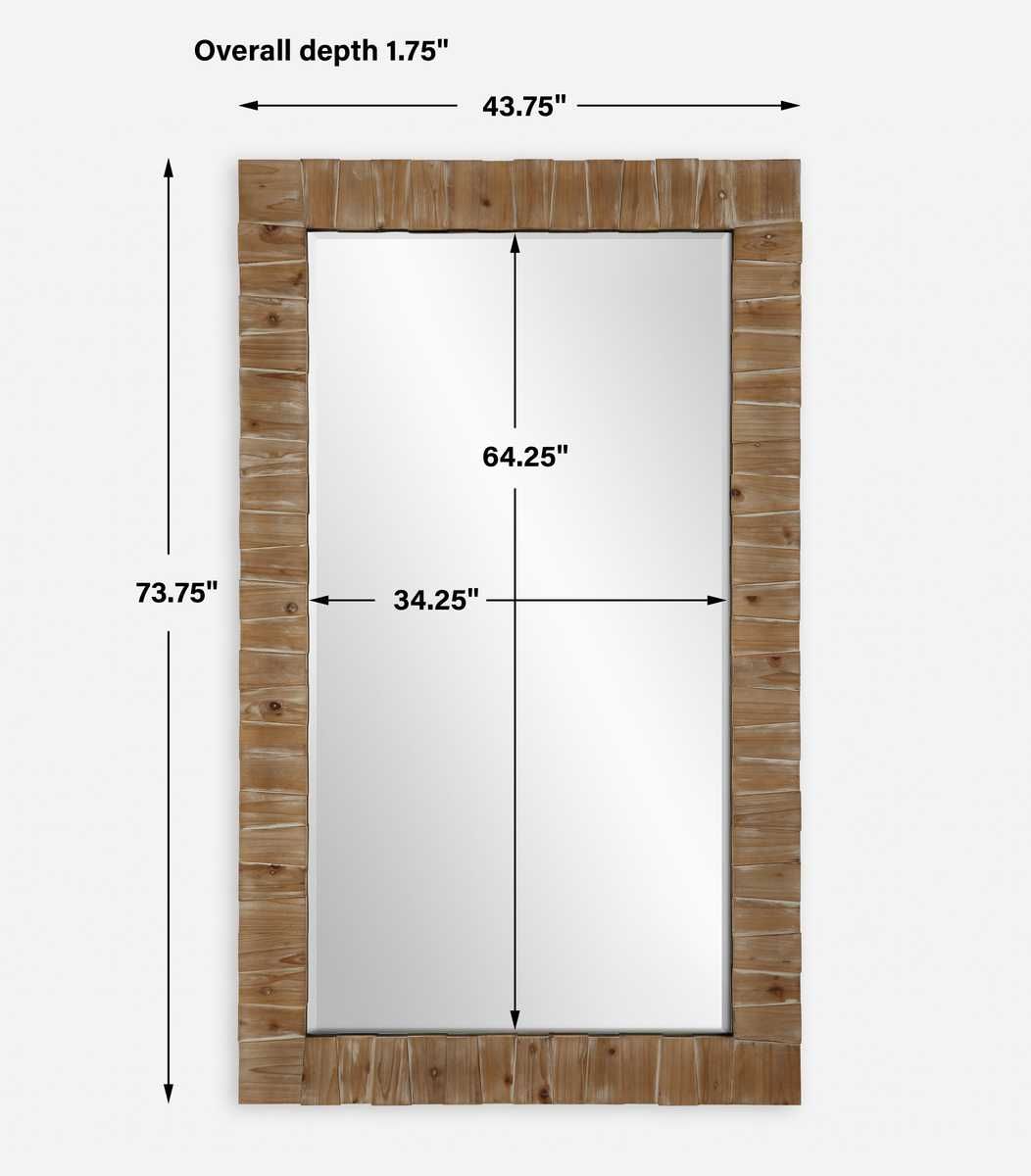 Ayanna Mirror - full-length mirror for creating the illusion of space and light | Image 5 | InSTYLE Home & Rugs