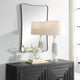 Loudon Vanity Mirror, Black