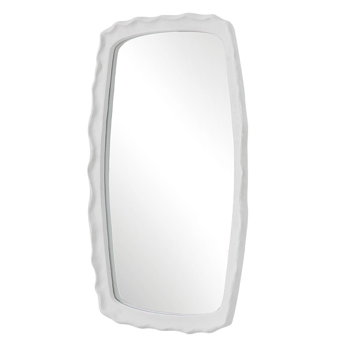 Marbella Mirror, White - elegant mirror for adding style and light to any room | Image 4 | InSTYLE Home & Rugs