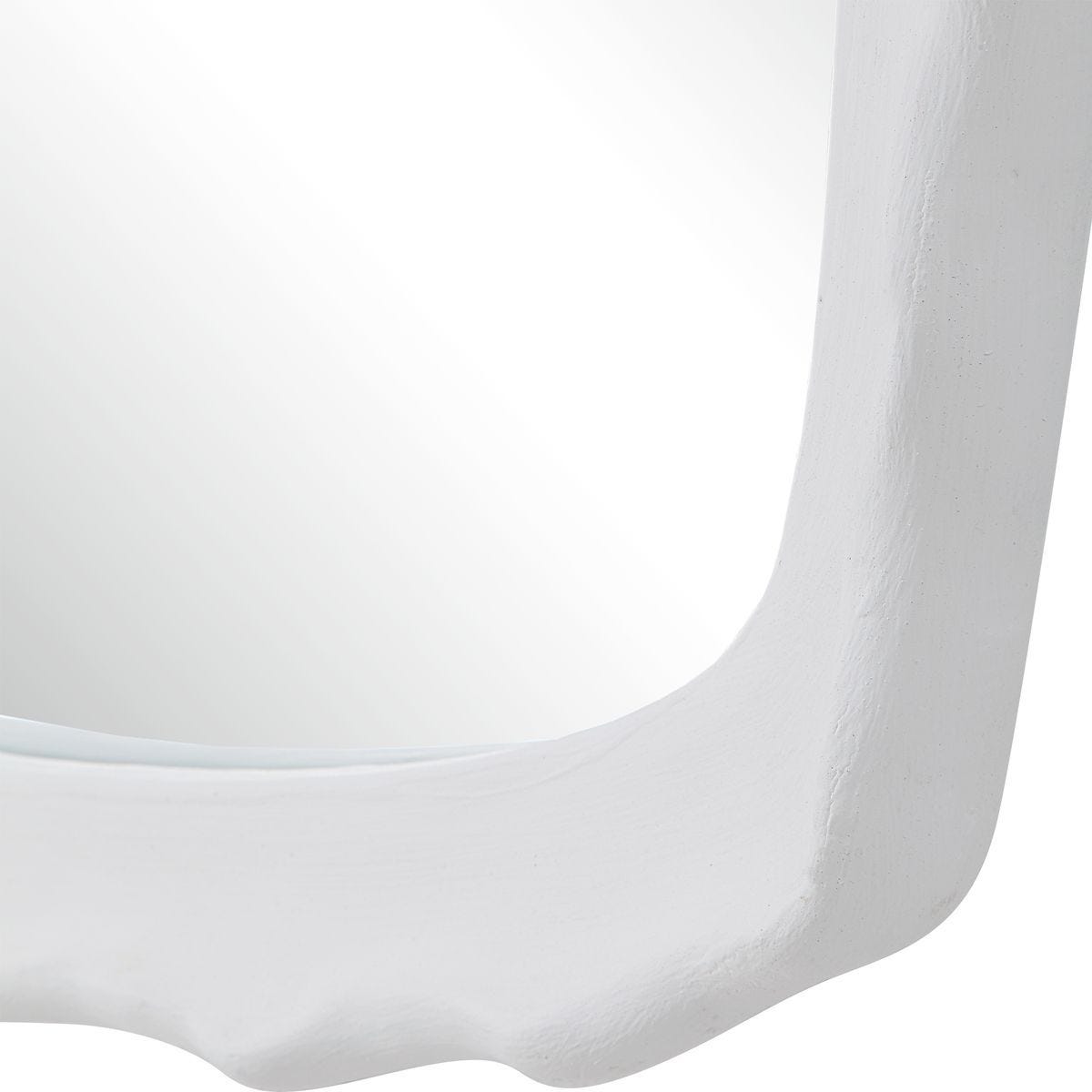 Marbella Mirror, White - elegant mirror for adding style and light to any room | Image 5 | InSTYLE Home & Rugs