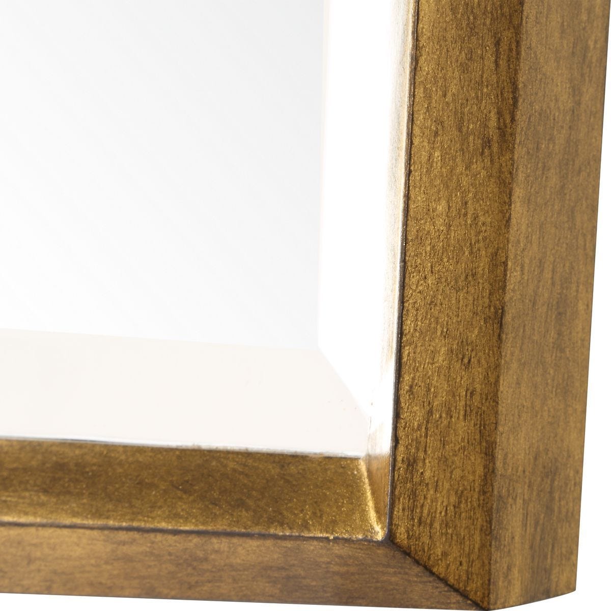 On Point Tall Mirror, Gold - full-length mirror for creating the illusion of space and light | Image 5 | InSTYLE Home & Rugs