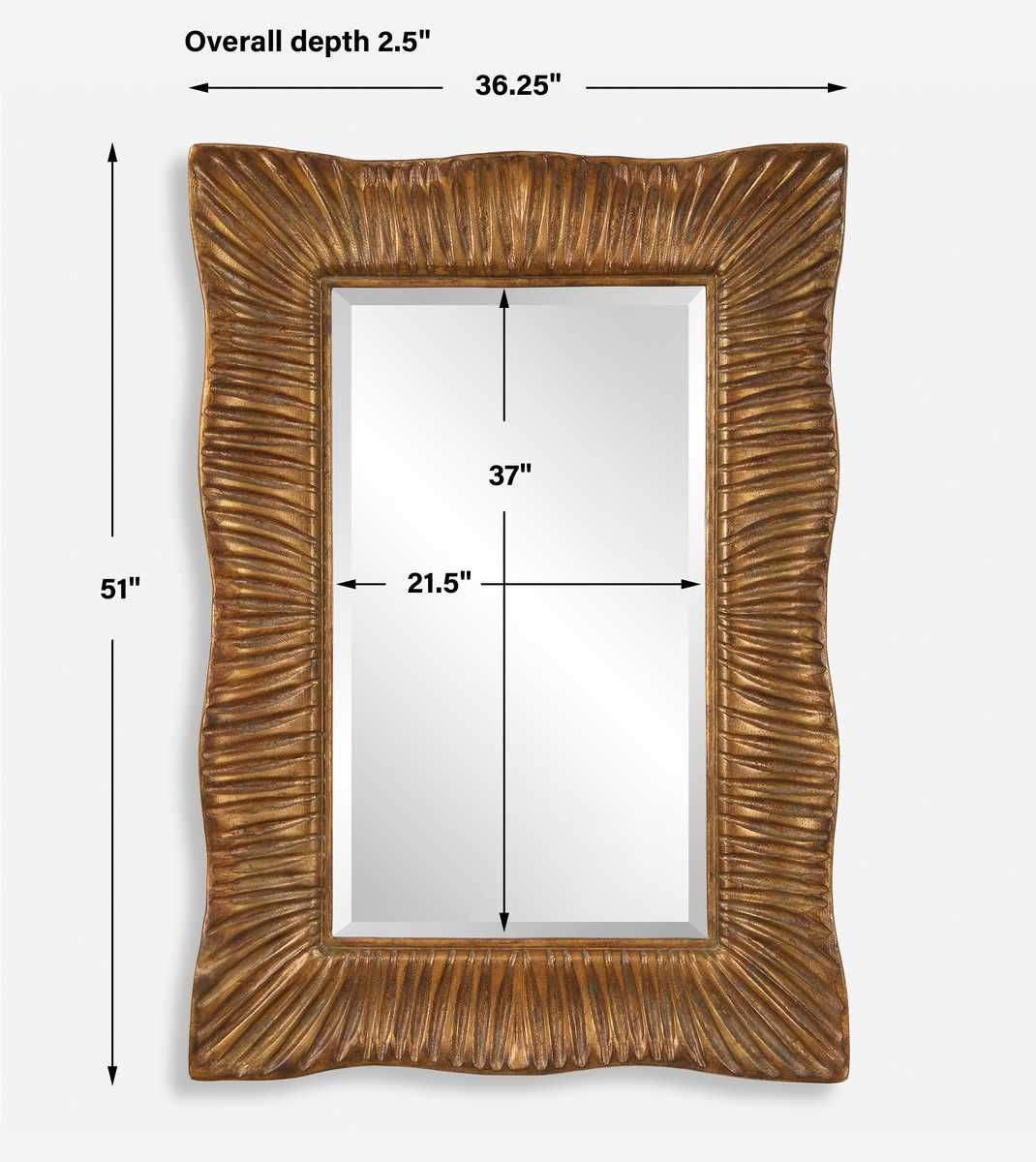 Emerson Mirror - elegant mirror for adding style and light to any room | Image 7 | InSTYLE Home & Rugs