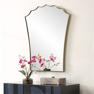 Monarch Vanity Mirror - modern mirror with sleek design for contemporary interiors | Image 3 | InSTYLE Home & Rugs