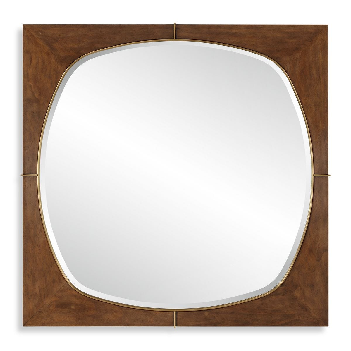 Garonne Square Mirror - full-length mirror for creating the illusion of space and light | Image 2 | InSTYLE Home & Rugs
