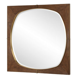 Garonne Square Mirror - full-length mirror for creating the illusion of space and light | Image 4 | InSTYLE Home & Rugs