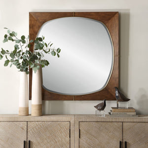 Garonne Square Mirror - full-length mirror for creating the illusion of space and light | Image 1 | InSTYLE Home & Rugs