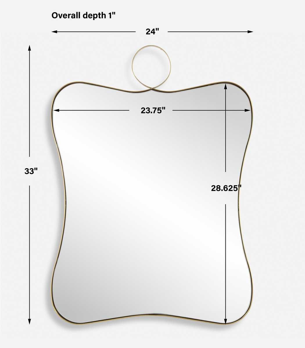 Talia Vanity Mirror - elegant mirror for adding style and light to any room | Image 6 | InSTYLE Home & Rugs