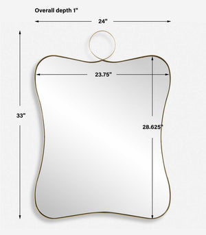Talia Vanity Mirror - elegant mirror for adding style and light to any room | Image 6 | InSTYLE Home & Rugs