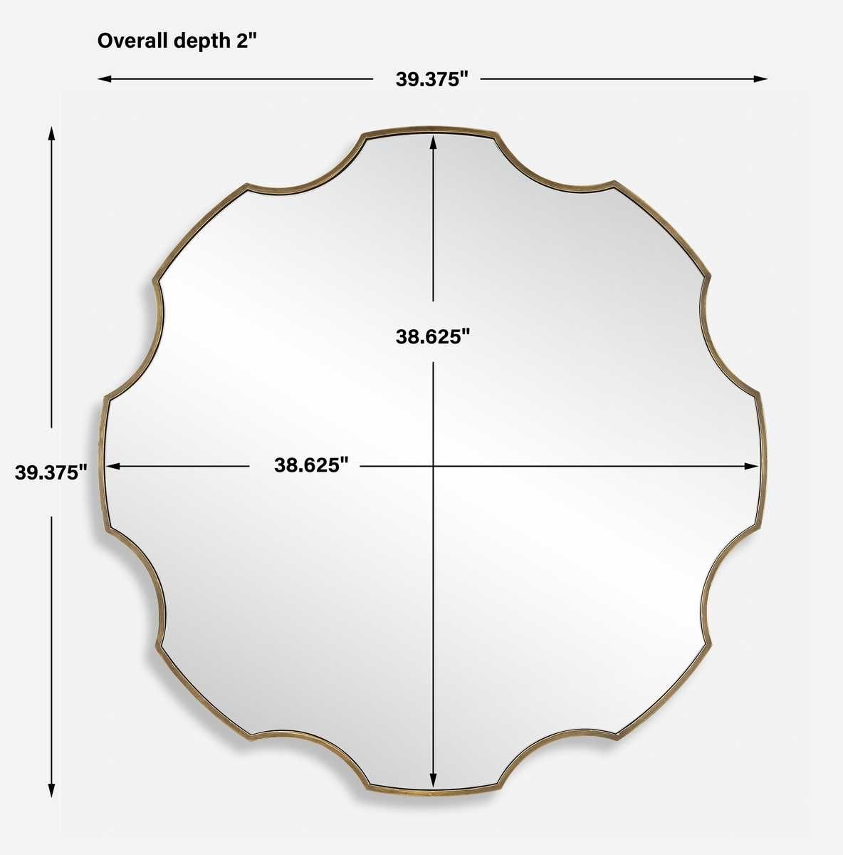 Gearing Up Mirror - elegant mirror for adding style and light to any room | Image 6 | InSTYLE Home & Rugs