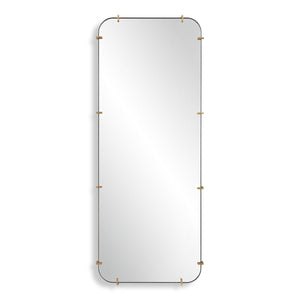 Pali Tall Mirror - modern mirror with sleek design for contemporary interiors | Image 2 | InSTYLE Home & Rugs
