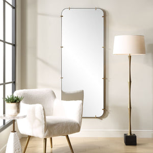 Pali Tall Mirror - modern mirror with sleek design for contemporary interiors | Image 3 | InSTYLE Home & Rugs