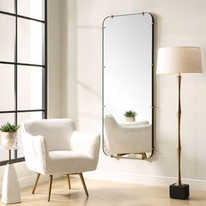 Pali Tall Mirror - modern mirror with sleek design for contemporary interiors | Image 1 | InSTYLE Home & Rugs